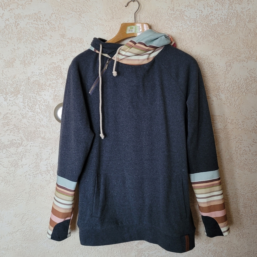 Ampersand Ave Double Hood sweatshirt, size large